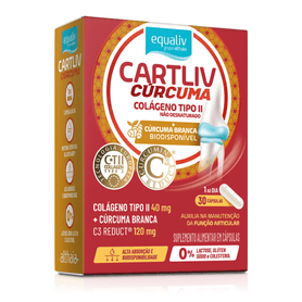 Cartliv Cúrcuma - 30 Cápsulas