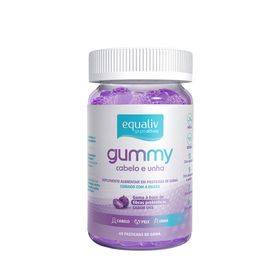 Gummy Cabelos e Unhas - 60 unidades